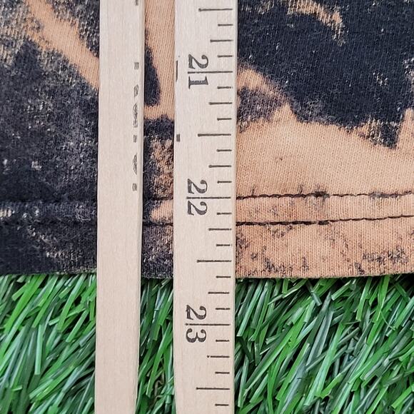 Jimi-Hendrix Shirt Womens Small 17x23 Bleached USA-Flag - Picture 12 of 12